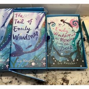 Liz Kessler Emily Windsnap Book Set The Tail of‎ Emily Windsnap and Monster Deep